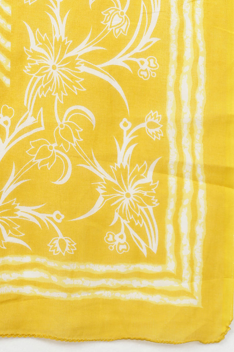Ahika Women Yellow Rayon Blend Kurta Trousers With Dupatta VKSKD1479