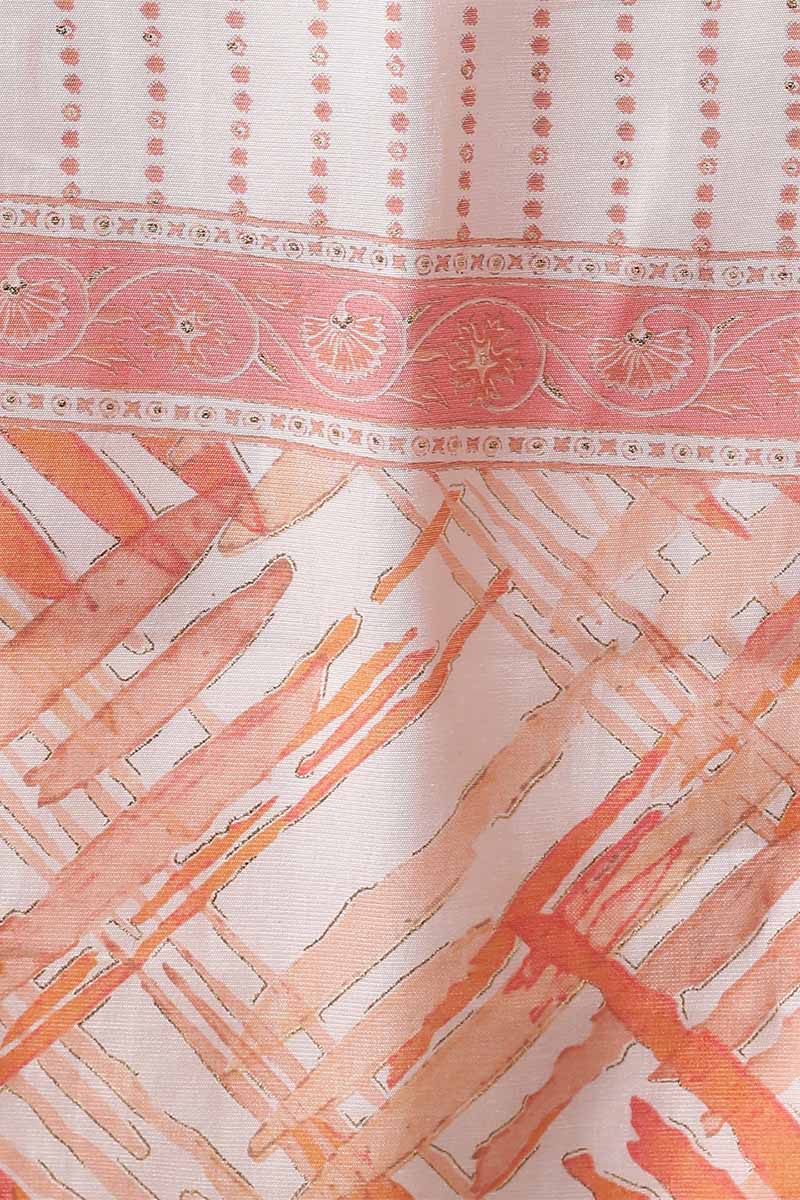 Ahika Women Nude Poly Silk Kurta Palazzos With Dupatta