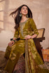 Green Silk Blend Floral Printed Straight Kurta Trouser With Dupatta PKSKD3209