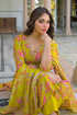 Yellow Viscose Rayon Embroidered Straight Kurta Trousers With Dupatta PKSKD3184