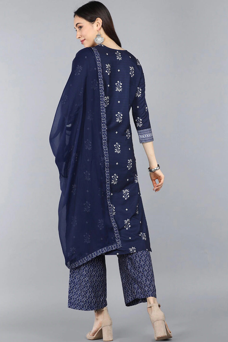 Shop Party Wear Kurta Set With Dupatta For Women - House of Anecdotes