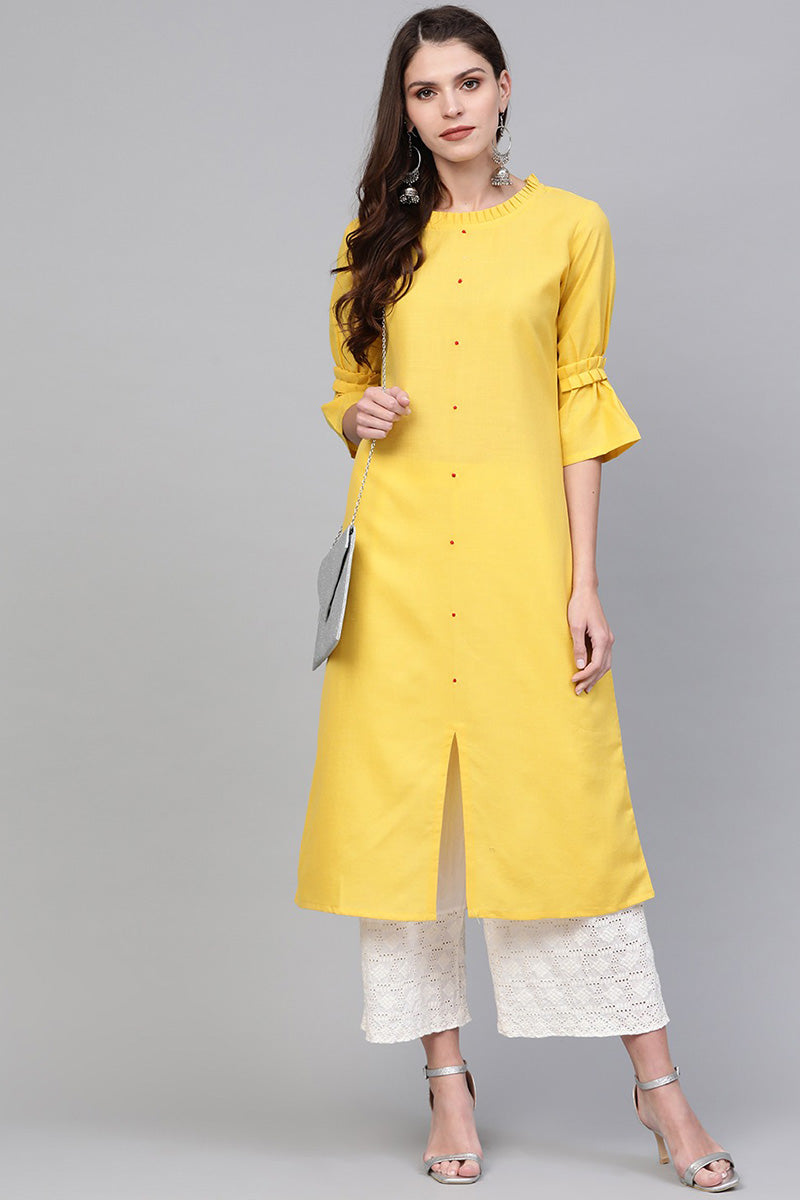 Ahika Women Casual Wear Cotton Trendy Kurti