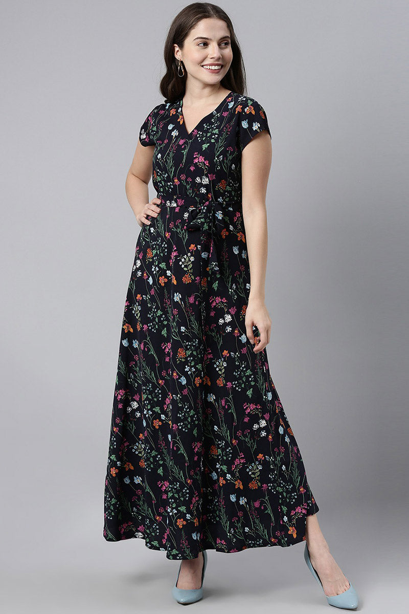 Women's Floral Maxi Dress | Feminine Style | Soft Girl Aesthetic - Blooming  Daily