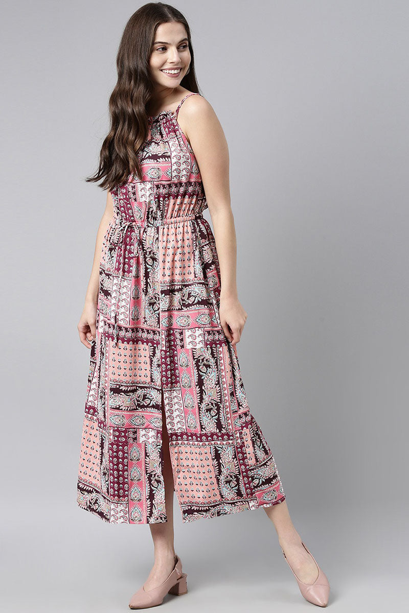 Ethnic midi hot sale dress